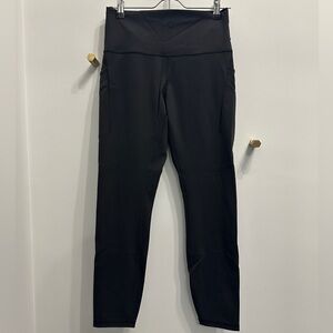 lululemon Black Wunder Train High-Rise with Pockets 25"